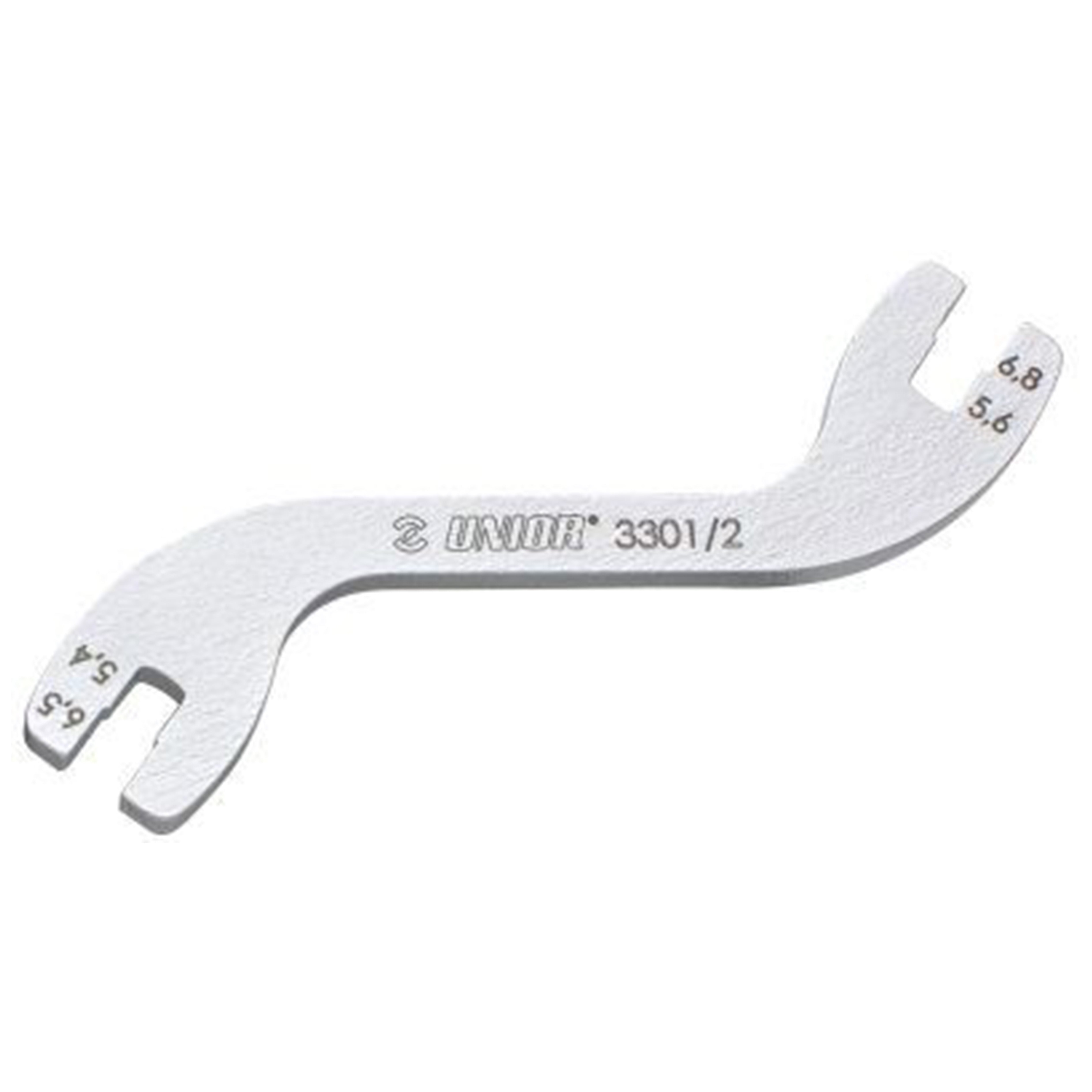 Spoke wrench for motorcycle 3301/2 5 x 6 x 6,3 x 7