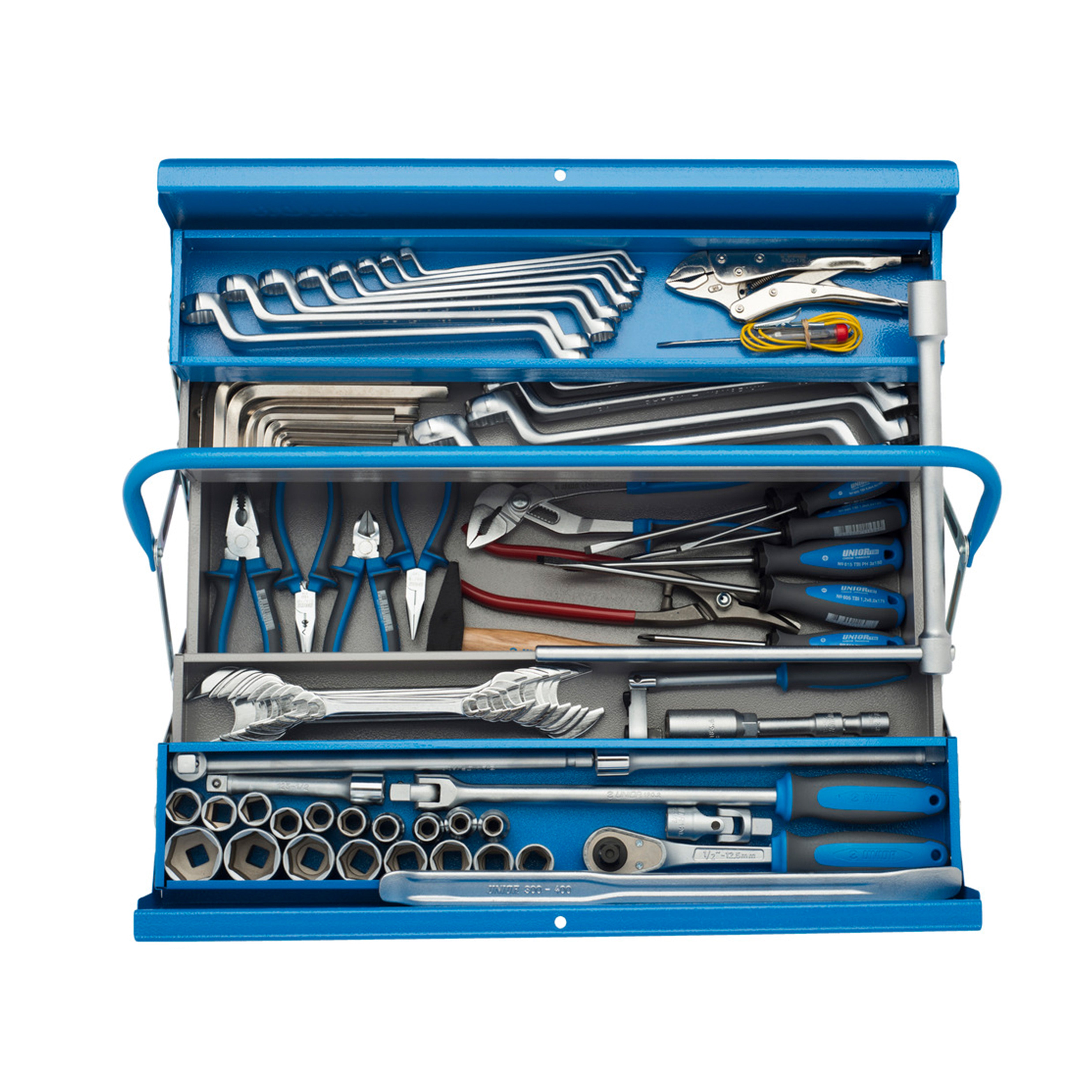 Tool set with tool box 912/5 930 /81