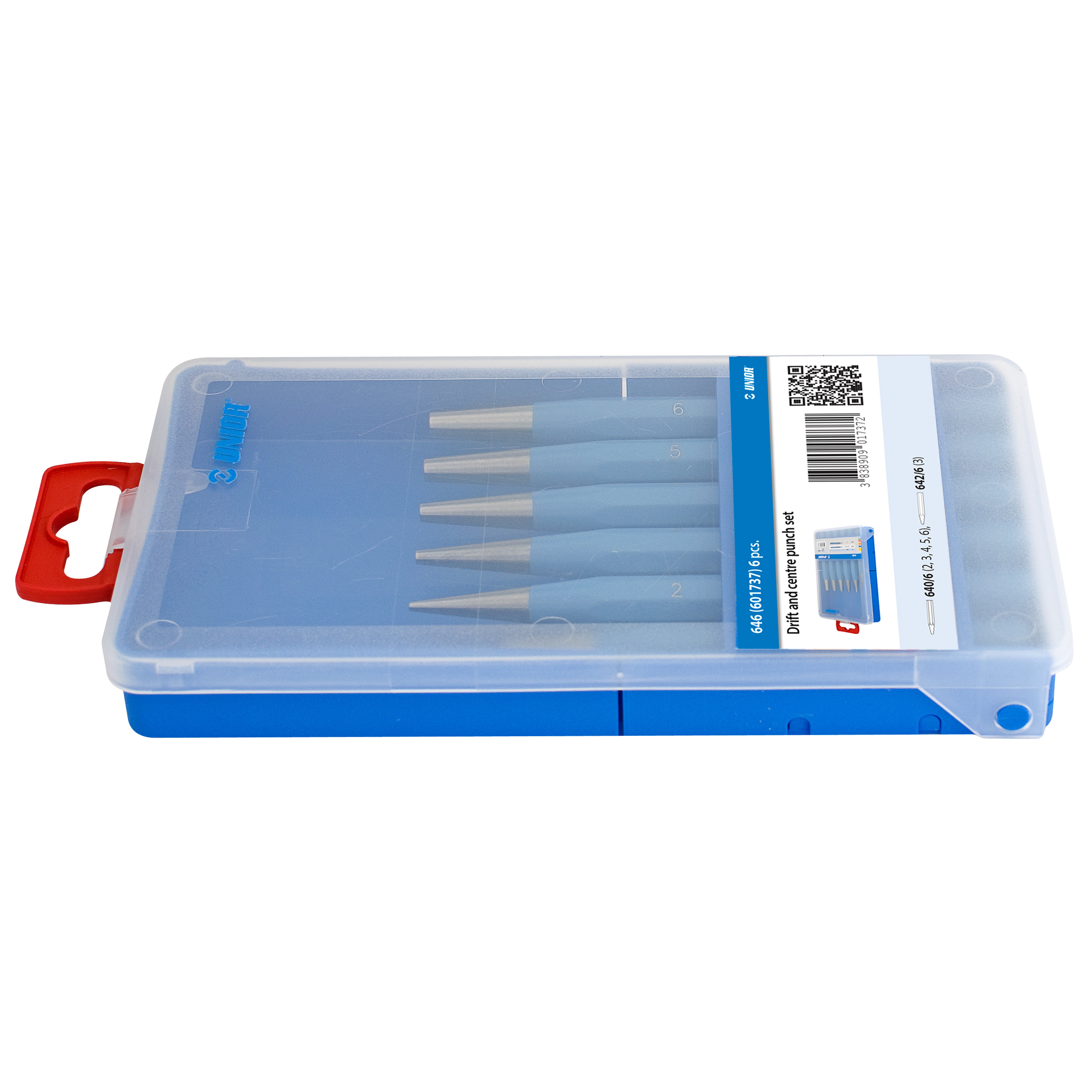 Drift and centre punch set 646 /6