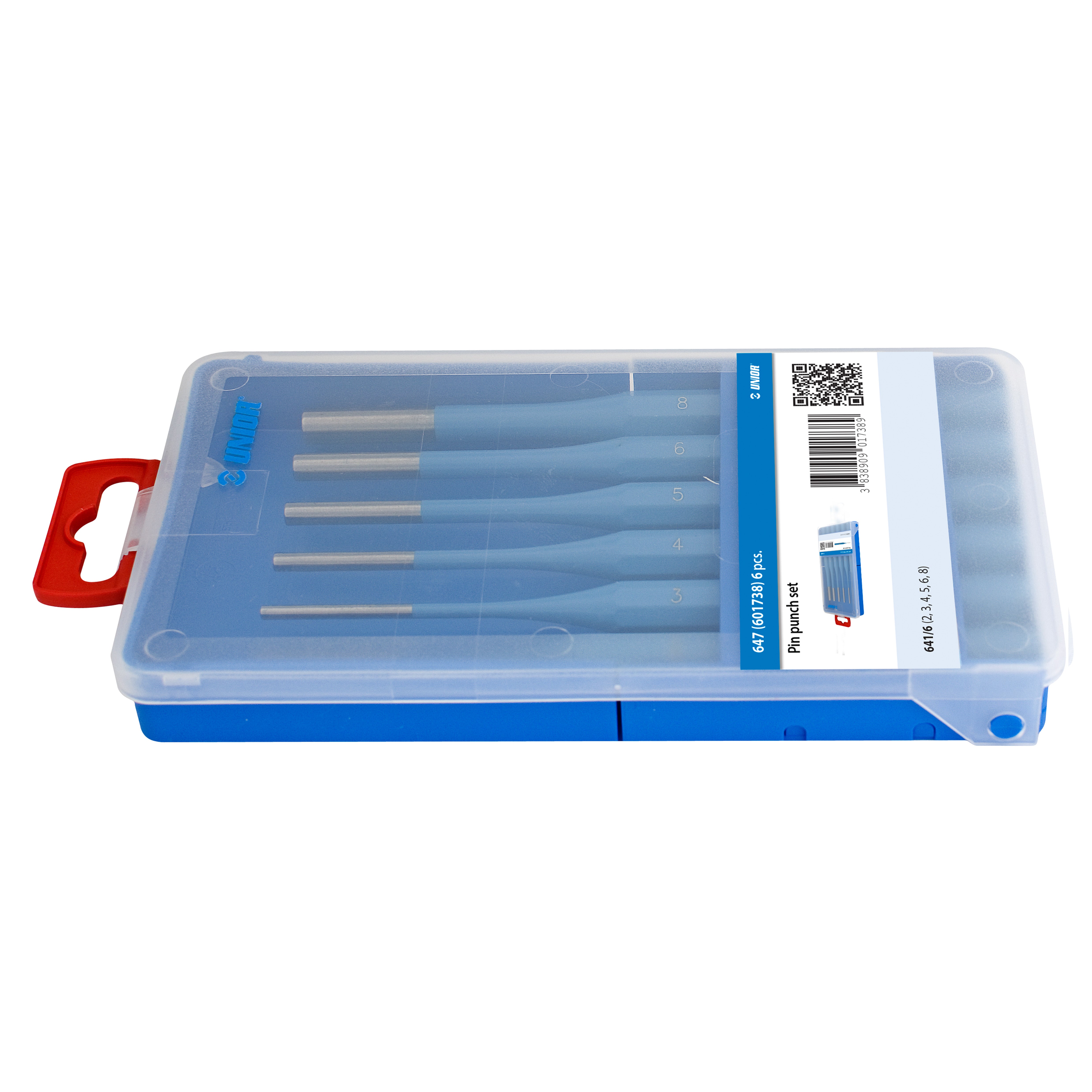 Pin punch set 647 /6