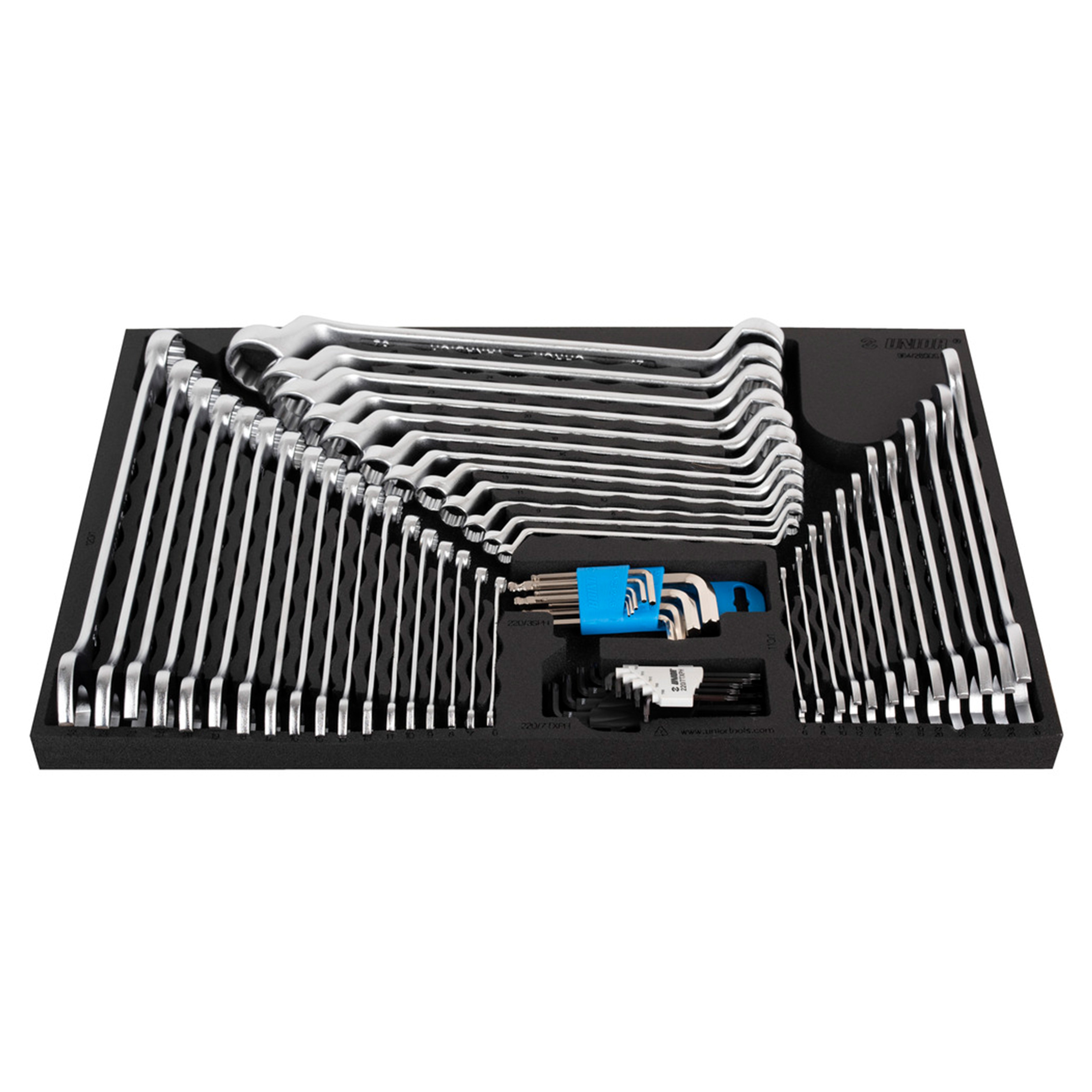 Set of wrenches in SOS tool tray 964/28SOS /59