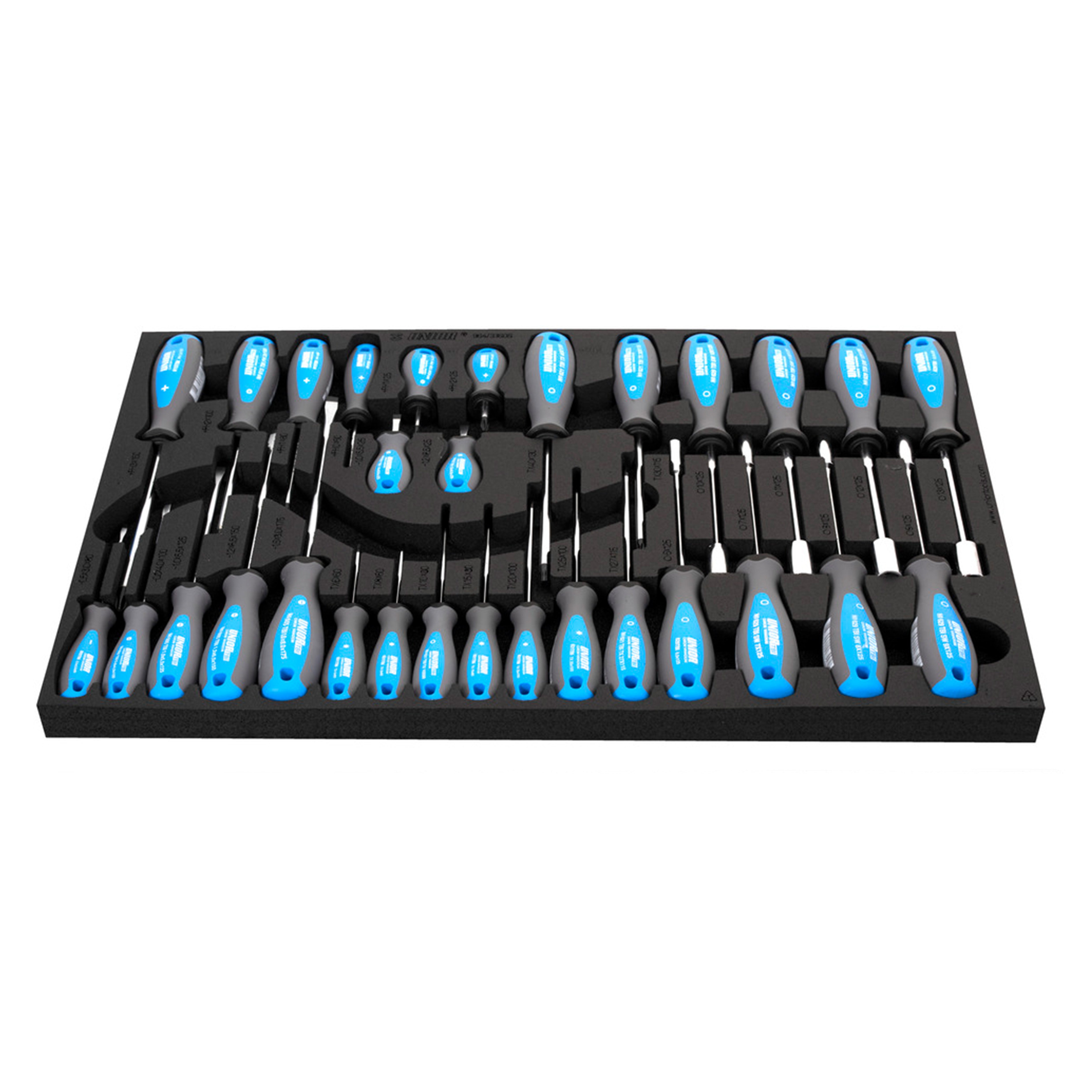 Set of screwdrivers in SOS tool tray 964/33SOS /30