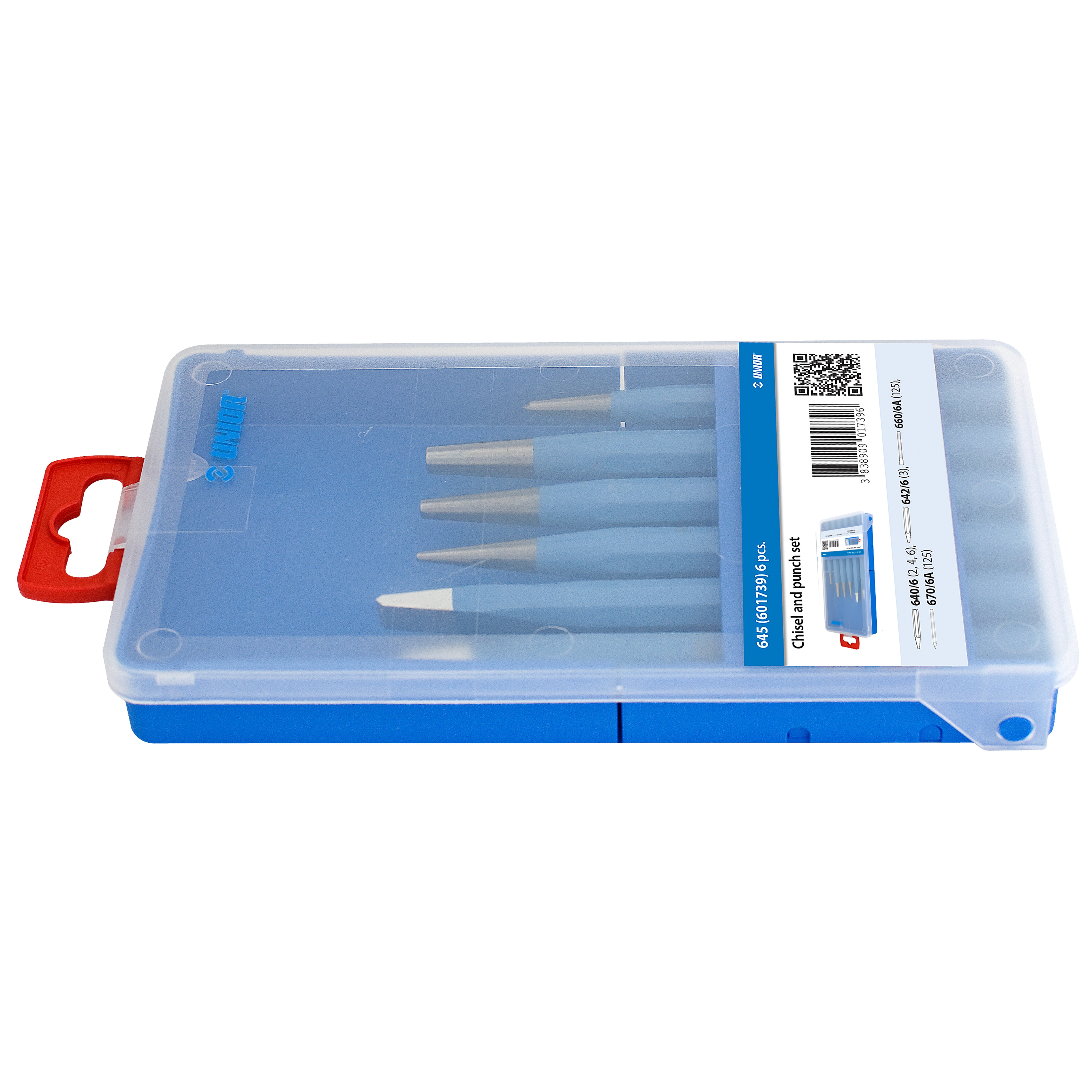 Chisel and punch set 645 /6