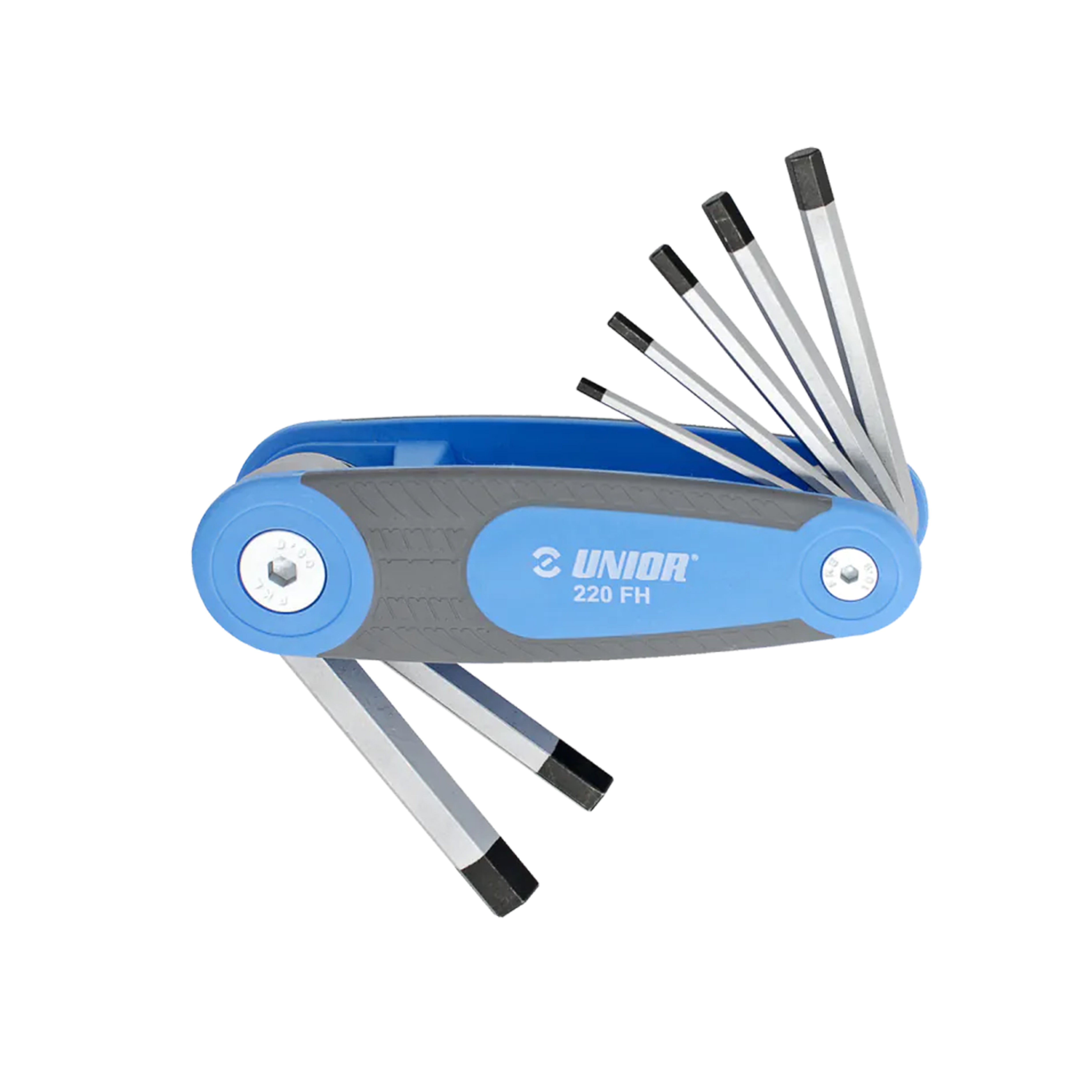 Set of wrenches with TX profile in folding holder 220/7TXNFH 9 - 40/8