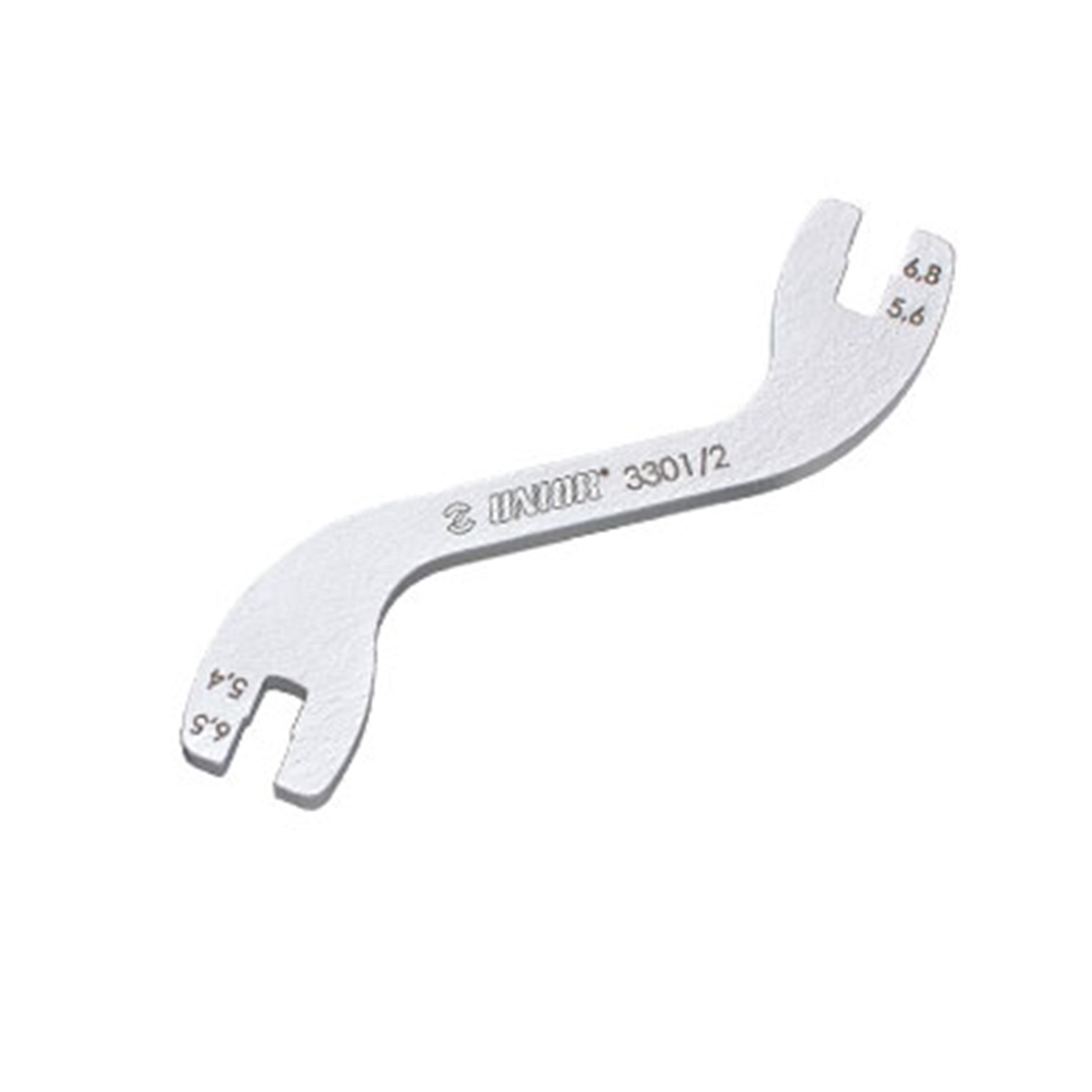 Spoke wrench for motorcycle 3301/2 5,4 x 5,6 x 6,5 x 6,8